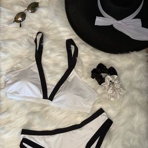 Black and White Bikini